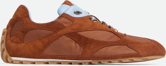 Bottega Veneta Orbit Flash Sneaker - Brown - Woman - 36 - 40% Calfskin, 20% Lambskin & 20% Polyester