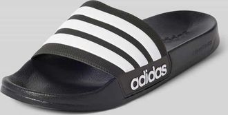 adidas Slides mit Label-Details Modell ADILETTE SHOWER in Black, Größe 7