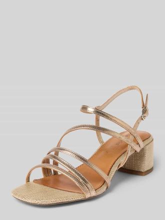 Tamaris Tamaris Sandaletten aus echtem Leder in Gold, Gr&ouml;&szlig;e 36