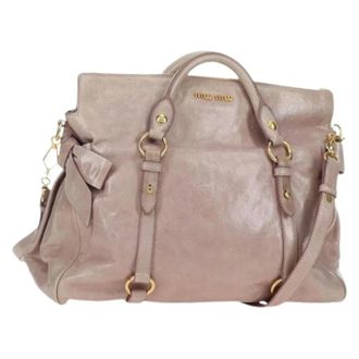 Miu Miu Pre-owned Handbags, female, Pink, Size: ONE SIZE Pre-owned Hand Bag