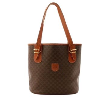 Celine Pre-owned Bucket Bags, female, Brown, Size: ONE SIZE Pre-owned Le Seau Macadam Bucket Bag