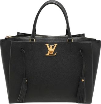 Louis Vuitton Pre-owned Handbags, female, Black, Size: ONE SIZE Pre-owned LockMeto Bag