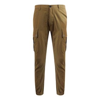 Dsquared2 Mens Brown Cargo Style Trousers Cotton - Size 32 (Waist)