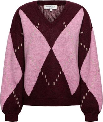 &Co Woman Truien & Vesten, Dames, Veelkleurig, L, Polyester, Berber Pullover