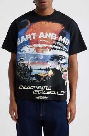 Billionaire Boys Club Hook Cotton Graphic T-Shirt in Black at Nordstrom, Size X-Large