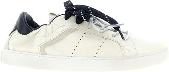 Miu Miu Blue Calfskin Womens Sneakers