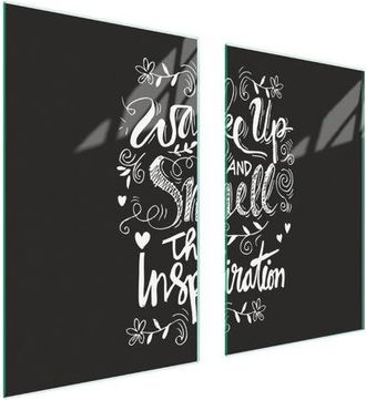 OEM Placa Protectora De Vidrio Para Estufa 75x52 Negro