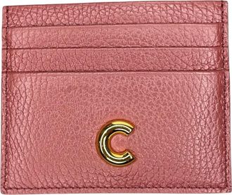 Coccinelle Portacarte - Dames - Portefeuilles - Roze - ONE Size - Leer - Accessoires