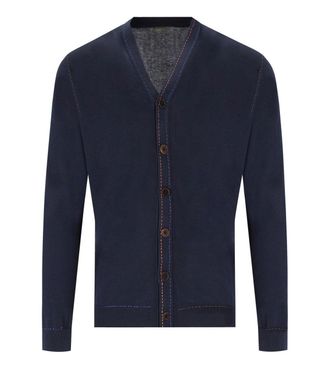 Bob Bob Spoke Dark Blue Cardigan