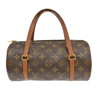 Louis Vuitton Papillon Handbag Monogram Canvas Brown Canvas Handbag (Pre-Owned)