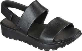 Skechers Womens 111054-BBK_36 Outdoor Sandals, Black, 3 UK