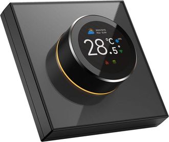 OEM Termostato Inteligente Wifi De 1,32 Pulgadas - Control Preciso De La Temperatura - 7 Luces Ambientales - Compatible Con Calefacci&oacute;n Por Agua/suelo Rad