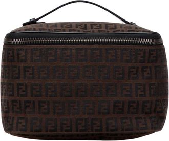 Fendi Pre-owned Cosmetic Pouch - Dames - Vintage Handtas - Bruin - ONE Size - Vintage