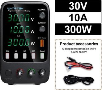 OEM Fuente De Alimentaci&oacute;n De Cc, Salida Programable, Funcionamiento Seguro, Aps3010h 30v 10a