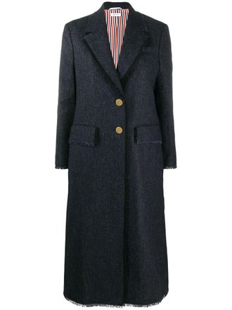 Thom Browne Cappotto monopetto - Blu