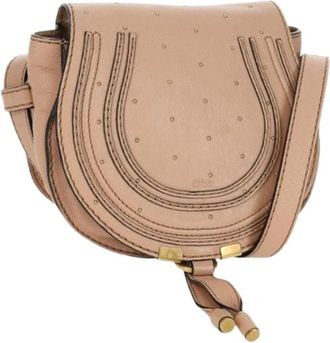 Chlo&eacute; Pre-owned Schoudertas - Dames - Vintage Schoudertas - Roze - ONE Size - Leer - Vintage