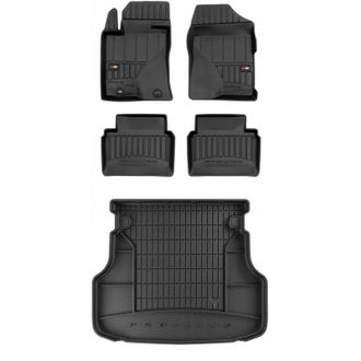OEM Set Alfombrillas Goma 3d Toyota Avensis 2 Kombi 2003-2009 Zw