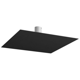 Top-Light Plafoniera Moderna Floppy Metallo Nero 8 Luci Gx53