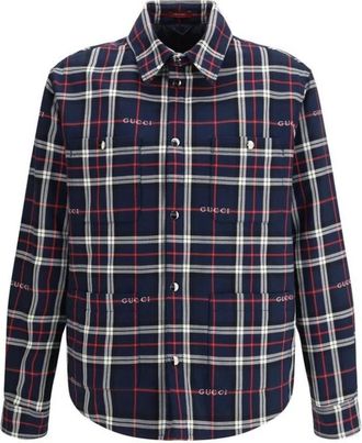 Gucci Cotton Jacket And Coat - Heren - Zomerjassen - Veelkleurig - M - Katoen - Jassen