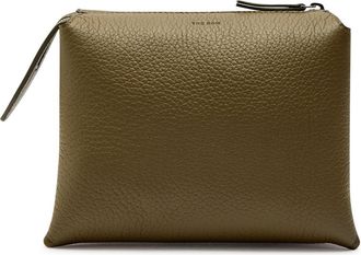 The Row The Row Nu Twin Mini Leather Cross-body bag - Olive - One Size