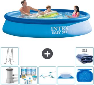 Intex Piscina Easy Set Redonda - 366x76 Cm - 8-piezas S20246