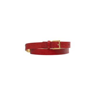 Elisabetta Franchi Dames, Accessoires, Rood, Maat: XL Leer