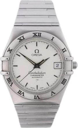 Omega Pre-owned Constellation 1502.30 - Dames - Vintage Horloges - Wit - ONE Size - Vintage