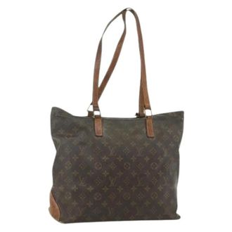 Louis Vuitton Pre-owned Tote Bags, female, Brown, Size: ONE SIZE Pre-owned Cabas Mezzo Tote Bag