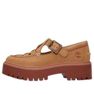 Timberland (WMNS) Timberland Stone Street Platform Buckle Medium Beige Nubuck TB0A4188EN31