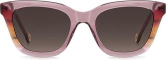 Carolina Herrera HER 0340/S 35J/HA Womens Sunglasses Pink Size 52