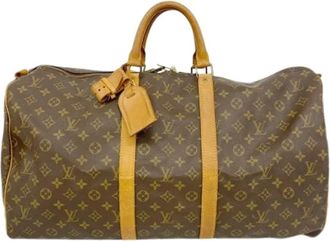 Louis Vuitton Pre-owned Weekend Bags, unisex, Brown, Size: ONE SIZE Pre-owned Boston bag