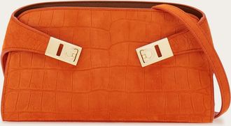 Ferragamo Women Hug mini crossbody bag Orange