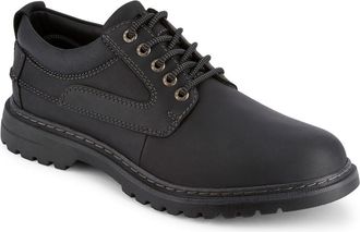 Dockers Warden Mens Oxford Shoes Comfortable Leather Shoes for Men with Stain Defender