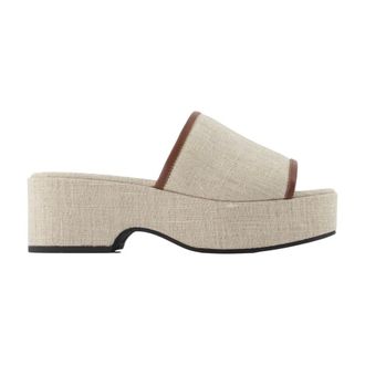 Carel Adri Mules - female - Carel - Heeled Mules - Beige - 8 UK - Shoes