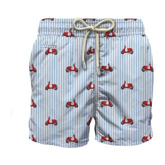 MC2 Saint Barth Beachwear, male, Multicolor, Size: XS Boxer Lighting