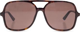 Chlo&eacute; Zonnebrillen - Dames - Zonnebrillen - Bruin - 57 MM - Accessoires