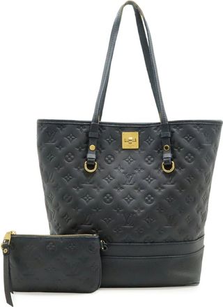 Louis Vuitton Infini Monogram Empreinte Leather Shoulder Bag Tote Bag (Pre-Owned)