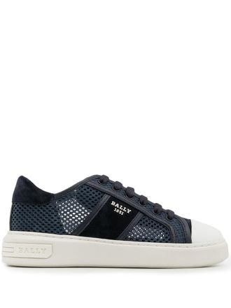 Bally Sneakers con inserti a rete - Blu