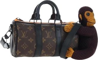 Louis Vuitton Pre-owned Boston Bag - Dames - Vintage Schoudertas - Bruin - ONE Size - Vintage