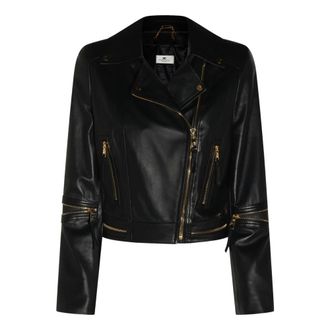 Elisabetta Franchi Mujer, Chaquetas, Negro, Talla: M
