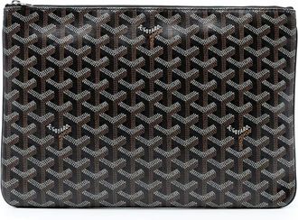 Goyard 2018 Goyardine Senat MM clutch - Zwart