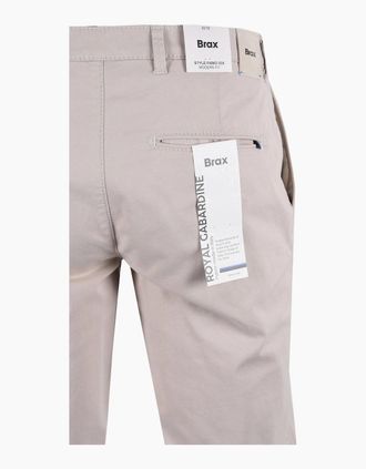 Brax Mens BRAX FABIO CHINO STONE - Cream - Size: 36