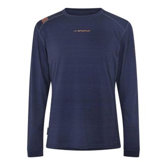 La Sportiva La Sportiva Heren Tour Regular Sport T-shirt met lange mouwen (Diepzee)