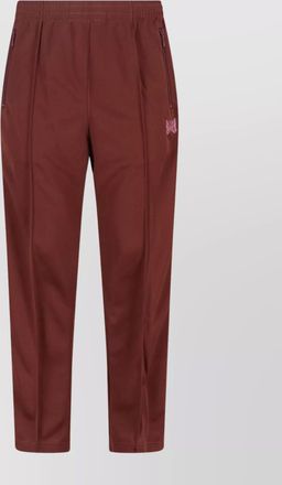 Needles straight trousers with elastic waistband and pocket