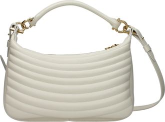 Ferragamo Beige Leather Womens Handbag