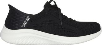 Skechers Ultra Flex Zwarte Sneakers - Dames - Sneakers - Zwart - 38 EU - Schoenen