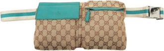 Gucci Pre-owned Belt Bag - Dames - Vintage Heuptassen - Beige - ONE Size - Vintage