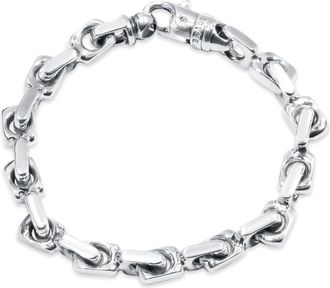 Pompeii3 Mens Link 14k Gold (84gram) or Platinum (135gram) 8.5mm Bracelet 8.5