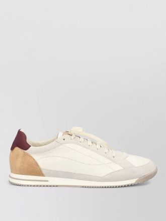 Brunello Cucinelli leather low-top sneakers