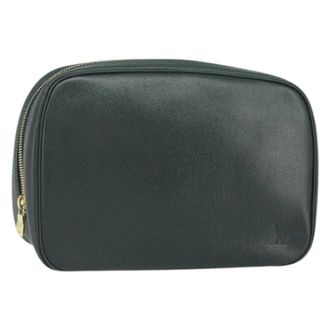 Louis Vuitton Clutch Vintage in Pelle Pre-owned - - Pre-owned - Donna - Verde - ONE SIZE